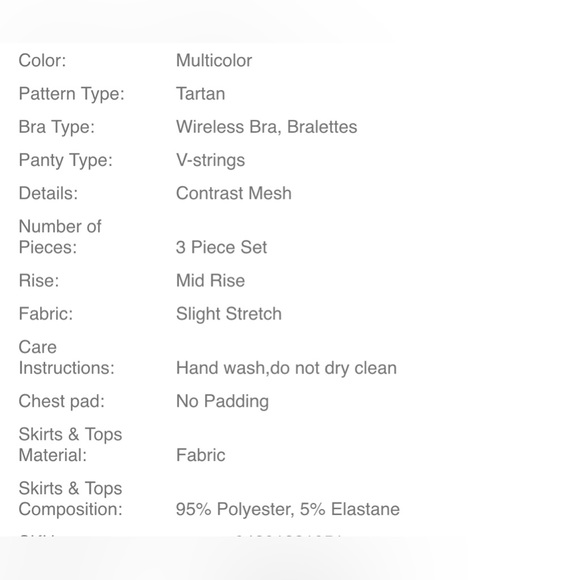 Shein - School Girl Costume - Picture 2 of 2